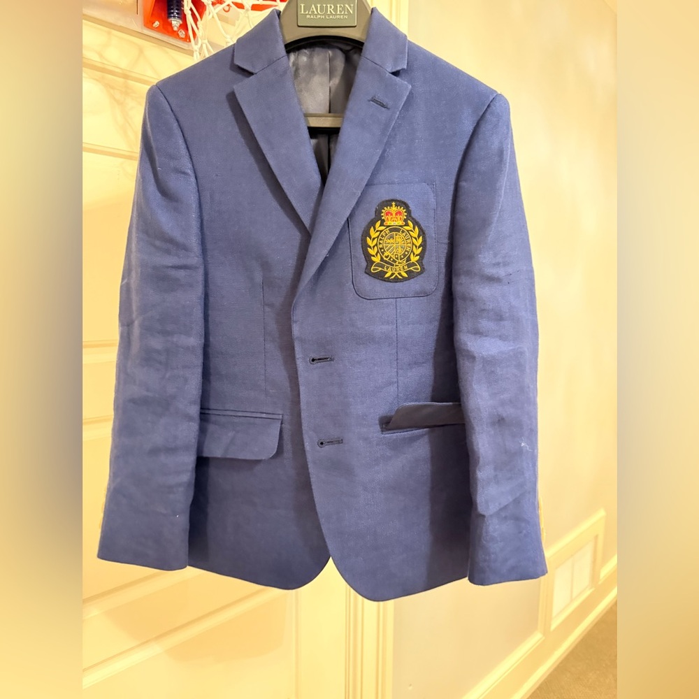 Polo by Ralph Lauren Blue Kids Blazer